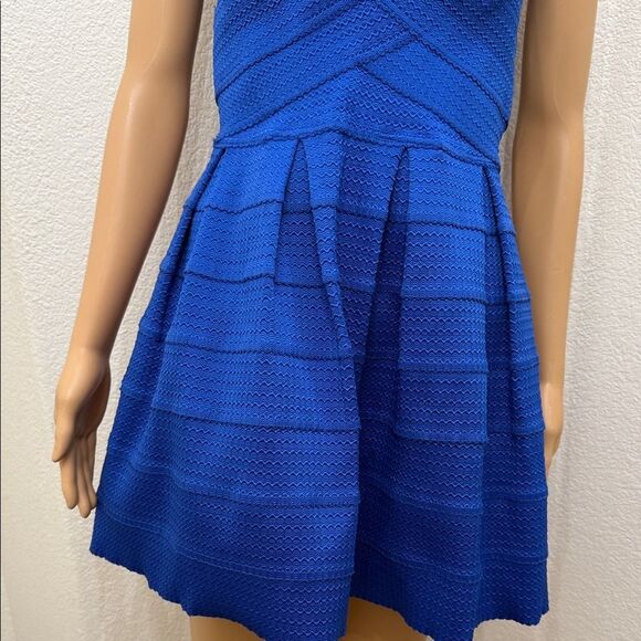 Sans Souci Vibrant Blue Strapless Dress - Picture 5 of 14